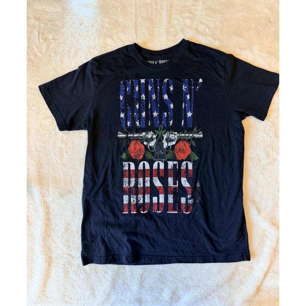 Guns And Roses Stars And Stripes Large Official Tshirt